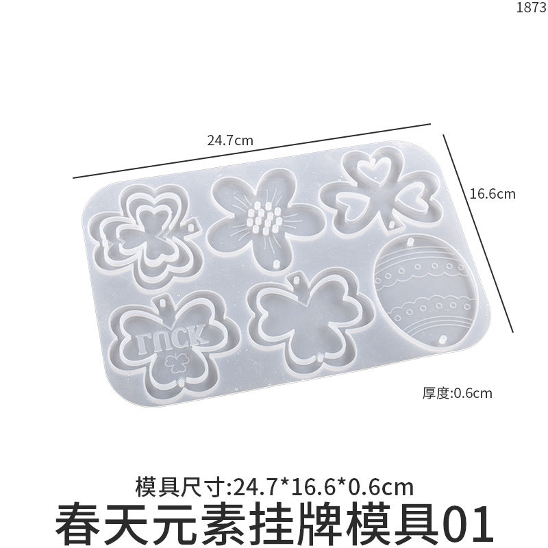 Spring Element Insect Pendant Mold