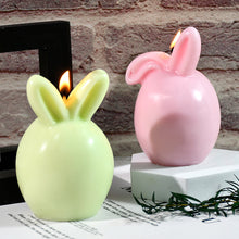Load image into Gallery viewer, Easter Cute Egg Fold Ear Rabbit Candle Mold
