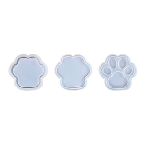 Flat Bottom Cover Cat Paw Storage Box Mold