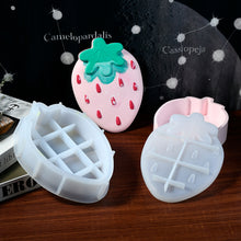 Load image into Gallery viewer, Strawberry Star Silicone Box Mold
