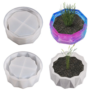 Origami Flower Pot Mold