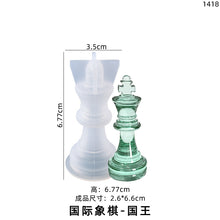 Load image into Gallery viewer, International Chess Pieces and Chessboard Mold
