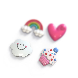 Cloud Rainbow Refrigerator Sticker Mold