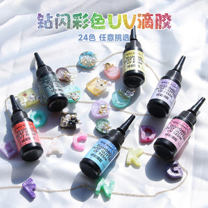 Diamond Dust Glitter UV Resin Set