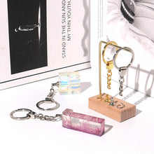 Load image into Gallery viewer, Silicone Gold and Silver Keychain
