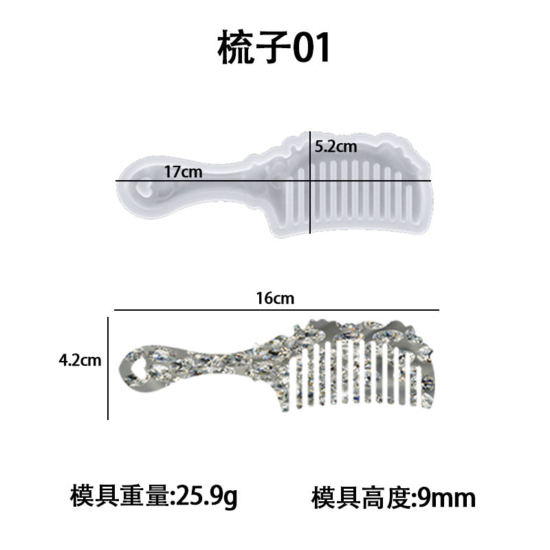 Comb Hair Brush Molds