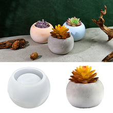 Load image into Gallery viewer, Small Round Storage Box Flower Pot Mold
