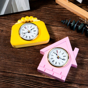 Bird House Clock Silicone Mold