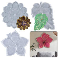 Load image into Gallery viewer, Irregular Flower Leaf Clock Plate Mold
