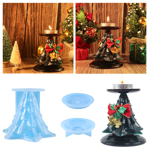 Christmas Tree Candle Holder Mold