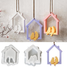 Load image into Gallery viewer, House Bird List Pendant Hanging Silicone Mold
