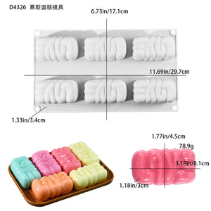 Caterpillar Cake Mousse Silicone Mold