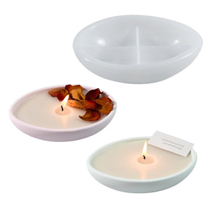 Hemispherical Boat Candle Cup Silicone Mold