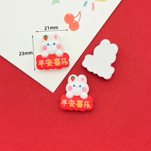 Blessing Resin Rabbit Year Accessories