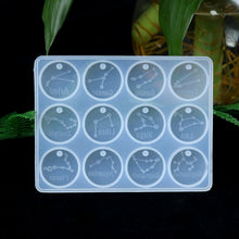 Load image into Gallery viewer, 12 Constellation Mold for Casting Necklace Pendant
