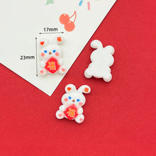 Load image into Gallery viewer, Blessing Resin Rabbit Year Accessories
