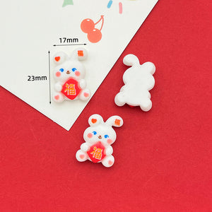 Blessing Resin Rabbit Year Accessories