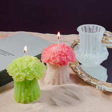Load image into Gallery viewer, 3D Hand-held Flower Candle Mold
