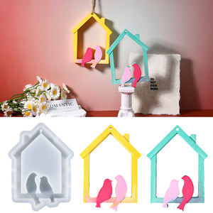 Bird Door Frame Hanging Wind Chime Pendant Silicone Mold
