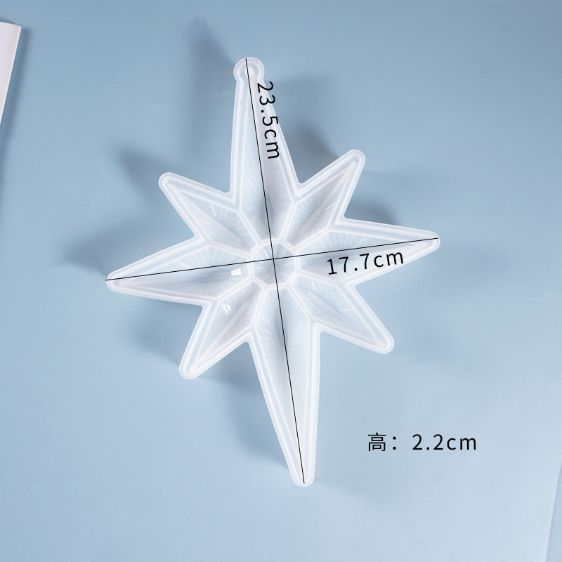 Octagonal Star Silicone Mold
