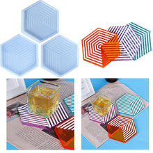 Load image into Gallery viewer, Hexagon Coaster Mold
