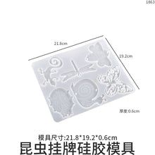 Load image into Gallery viewer, Spring Element Insect Pendant Mold
