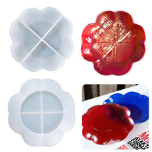 Load image into Gallery viewer, Petal Storage Four Leaf Grass Fruit Plate Silicone Mold
