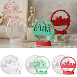 Circular House Decoration Mold