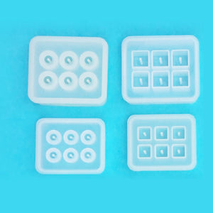 Beads Silicone Mold with Holes