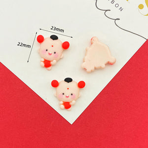 Blessing Resin Rabbit Year Accessories