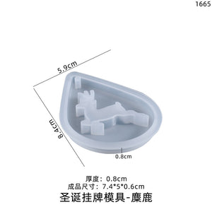 Christmas Series Pendant Silicone Mold