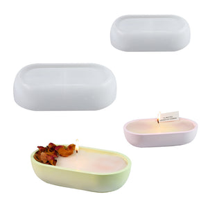 Boat Candle Holder Silicone Mold
