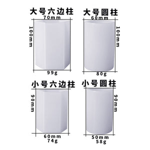 Cylindrical Hexagonal Molds