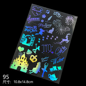 Laser Stickers Material