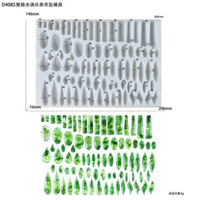 Load image into Gallery viewer, Water Drop Long Earrings Silicone Mold
