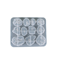 Load image into Gallery viewer, Irregular Shaped Stone Pendant Silicone Mold
