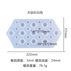 Candle Lacquer Wax Particle Silicone Mold