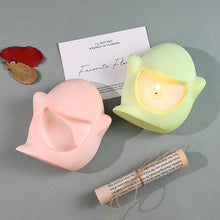 Load image into Gallery viewer, Halloween Big Mouth Ghost Candle Cup Silicone Mold
