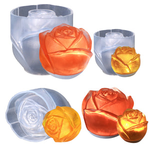 Rose Ice Grid Mold