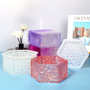 Hexagonal Stacked Storage Box Mold