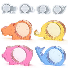 Load image into Gallery viewer, Animal Box Money Storage Tank Silicone Mold

