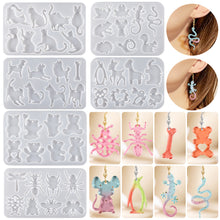 Load image into Gallery viewer, Animal Series Earrings Silicone Mold
