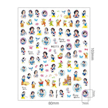 Load image into Gallery viewer, Princess Series Cartone Stickers
