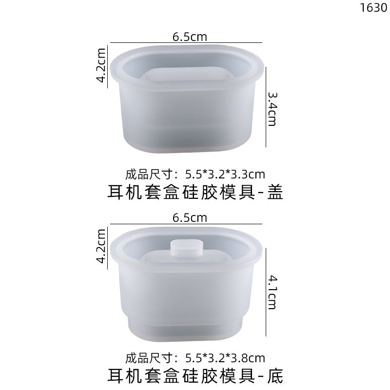 2nd Generation Bluetooth Earphone Case Silicone Mold