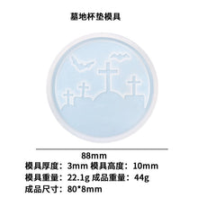Load image into Gallery viewer, Halloween Coaster Mold
