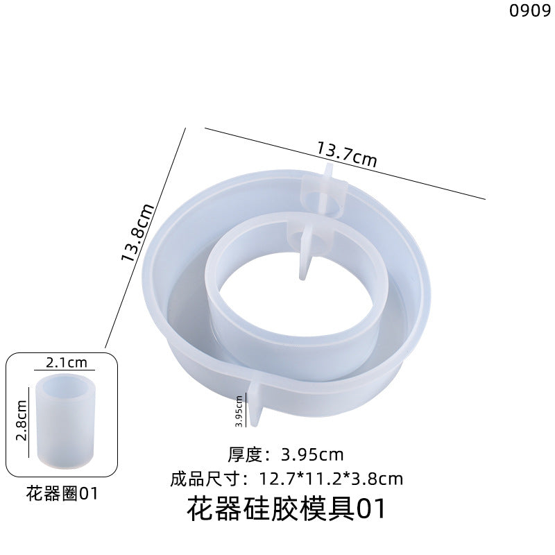 Hydroponic Flower Planter Mold