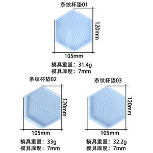 Hexagon Coaster Mold