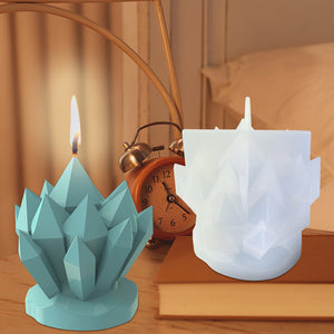 Crystal Cluster Candle Mold