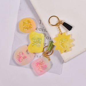 Letter Symbol Flowing Sand Silicone Mold