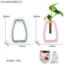 Load image into Gallery viewer, Geometric Hollow Tube Vase Silicone Mold
